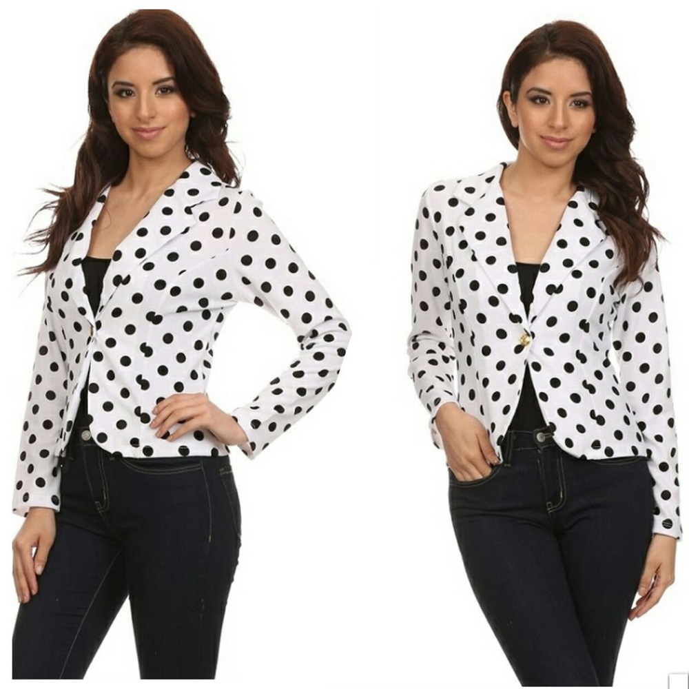 POLKA DOT JACKET